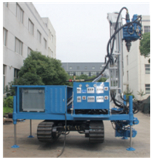 Plates-formes de forage montées par camion durable de puits d'eau, foreuse de puits d'eau 1