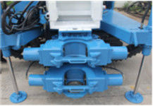 Plates-formes de forage montées par camion durable de puits d'eau, foreuse de puits d'eau 3