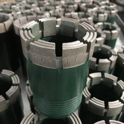 NX HX a imbibé Diamond Core Bit Reaming Shell pour le perçage d'exploration d'exploitation
