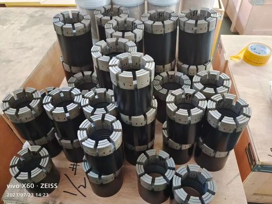 QG de Bq nq PQ Diamond Core Bits Threaded Connection pour le perçage et le mien