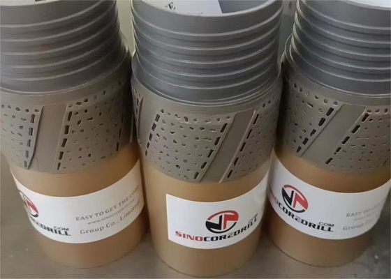 Les diamants synthétiques en ligne filée sont des coquillages avec un bon passage pour les fluides de forage.