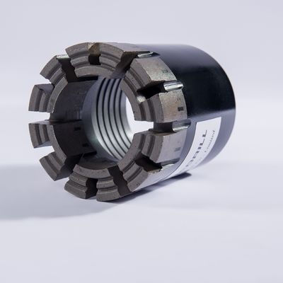 Turbo type BQ NQ HQ PQ Perçage au noyau de diamant imprégné pour l'exploitation minière de roches dures