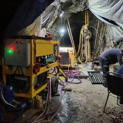Nq 600m Rig de forage hydraulique géologique sous-terrain complet avec une vitesse de forage plus rapide