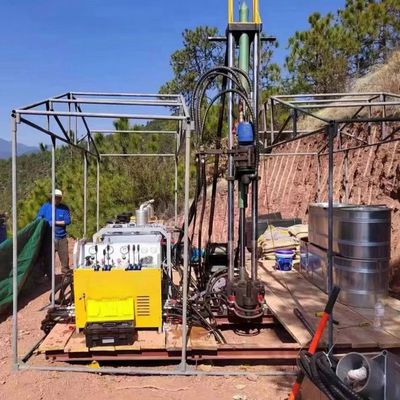 XZHP-600B BQ 600m Rigs de forage hydrauliques portables faciles à assembler pour l'exploration minière