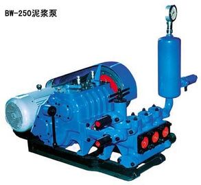 Le rendement élevé BW250 250L a produit la pompe de boue triple horizontale de la mine 6MPa