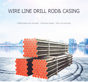 Le plan horizontal de câble filète la LDD PWL de Rod de perçage de noyau BWL NWL pour l'exploration d'extraction