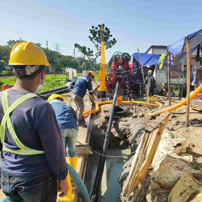 THD-280 Foreuse de forage directionnel horizontal pour projets sans tranchée de grand diamètre