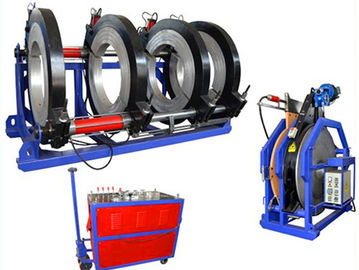 Soudure de tuyau de HDPE de la CE d'OIN de 380 tensions grande de machine hydraulique de soudure par fusion