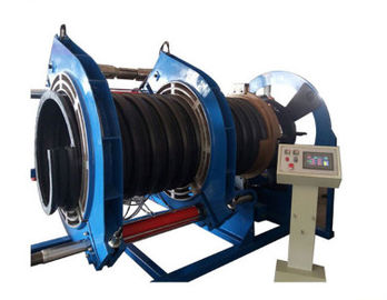 machine de soudure ondulée de tuyau de soudure par fusion de bout de 600MM pour le tuyau en spirale de PE de texture