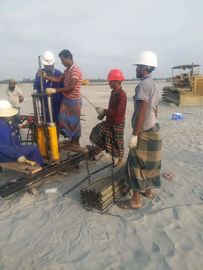 Diamètre peu profond d'ancre de routes de trous de cône de pénétration d'appareillage portatif d'essai 300 - 400mm