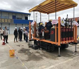Capacité diesel rotatoire de réservoir de l'appareillage 49L d'essai de pénétration de cône de chenille de CPT