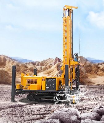 perçage monté par camion Rig Yuchai Borehole Drilling Rig TSJ-600X70 de puits d'eau de 600m 650mm profondément multifonctionnel