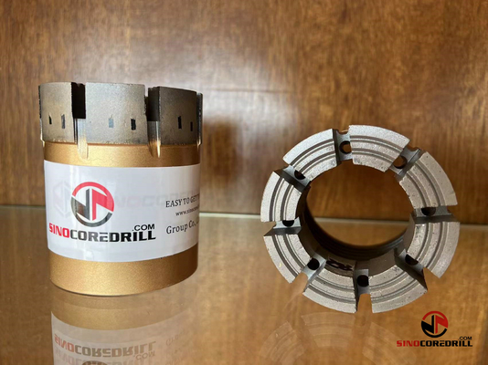 Décharge triple de Diamond Core Bits With Face de lutin du tube NQ3 HQ3 de câble