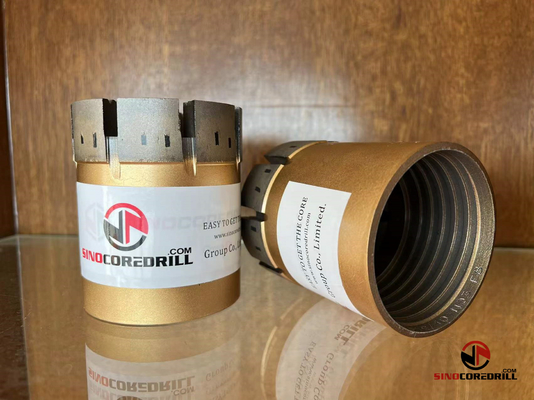 Décharge triple de Diamond Core Bits With Face de lutin du tube NQ3 HQ3 de câble