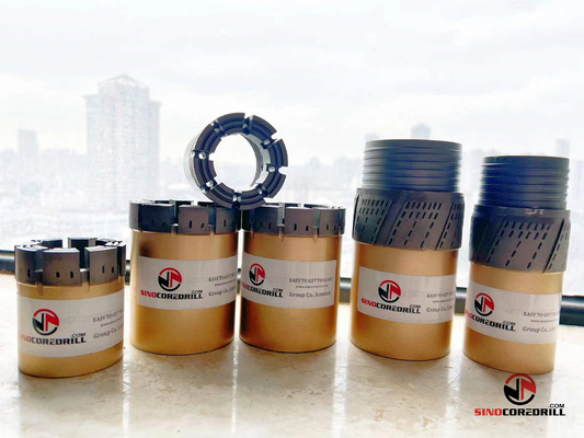 Exploration imbibée par 63.5MM d'identification Diamond Core Bit For Geological de HQWL OD 96MM