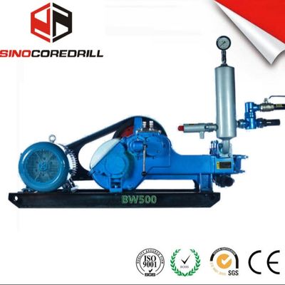 BW500 Pompe à boue horizontale à trois cylindres pour la construction avec débit maximal 500L/min