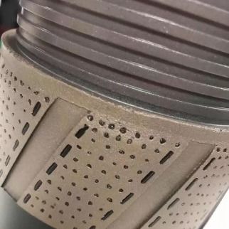 DCDMA Standard BQ Diamant recouvrant les coquilles utilisées pour différentes tâches de forage