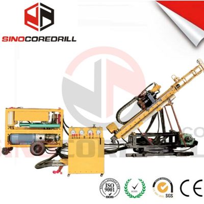 Profondeur de forage de 1000 m Série 122u Full Hydraulic Underground Core Drilling Rig Avec Certification CE