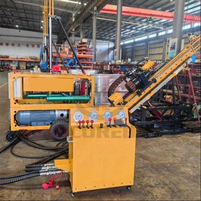Profondeur de forage de 1000 m Série 122u Full Hydraulic Underground Core Drilling Rig Avec Certification CE