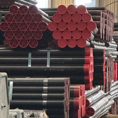 NQ HQ Black Wireline Drill Rod DCDMA STANDARD Traitement thermique éteindre tempérant