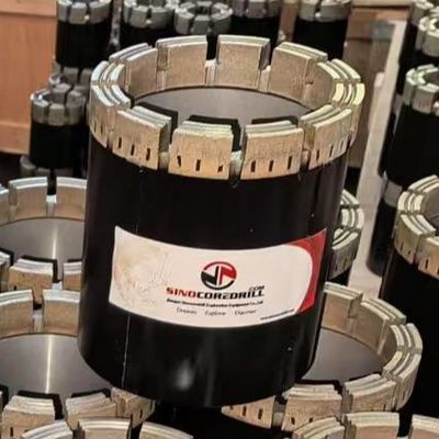 Couche de matrice PQ Bit de noyau diamant optimisé pour les formations rocheuses dures abrasives