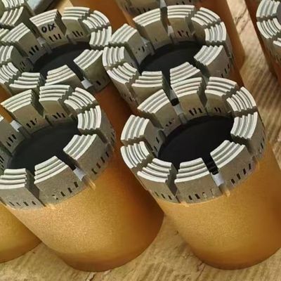 Bits de noyau diamant durables pour la série BQ/NQ/HQ/PQ Performance stable dans tous les domaines