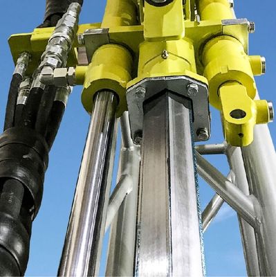 Forages modulaires de 700 m Forage de noyau portable léger avec action hydraulique