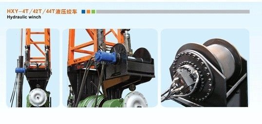 Un bon prix. L'installation de foret de noyau partie le treuil de levage hydraulique HXY-4T de câble pour le mien en ligne