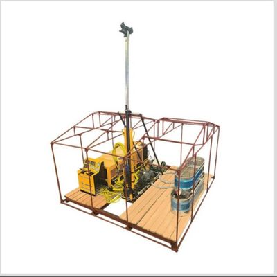 Un bon prix. HP-8 Portable Full Hydraulic Drilling Rig avec poids léger et facile à assembler en ligne