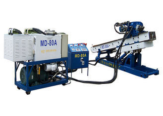 Un bon prix. Machine fendue montée petit par dérapage de perceuse de marteau de la plate-forme de forage d'ancre DTH en ligne