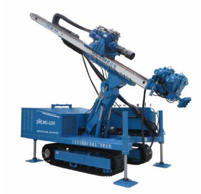 Un bon prix. Profondeur hydraulique de perçage de plate-forme de forage d'ancre de plate-forme pétrolière d'entraînement de dessus d'impact 80-100 mètres en ligne
