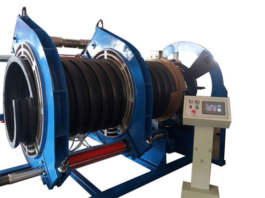Un bon prix. machine de soudure ondulée de tuyau de soudure par fusion de bout de 600MM pour le tuyau en spirale de PE de texture en ligne