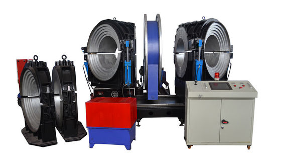 Un bon prix. Série multi de la machine 630mm de soudure par fusion de bout de montage de HDPE de tuyau d'angle en ligne